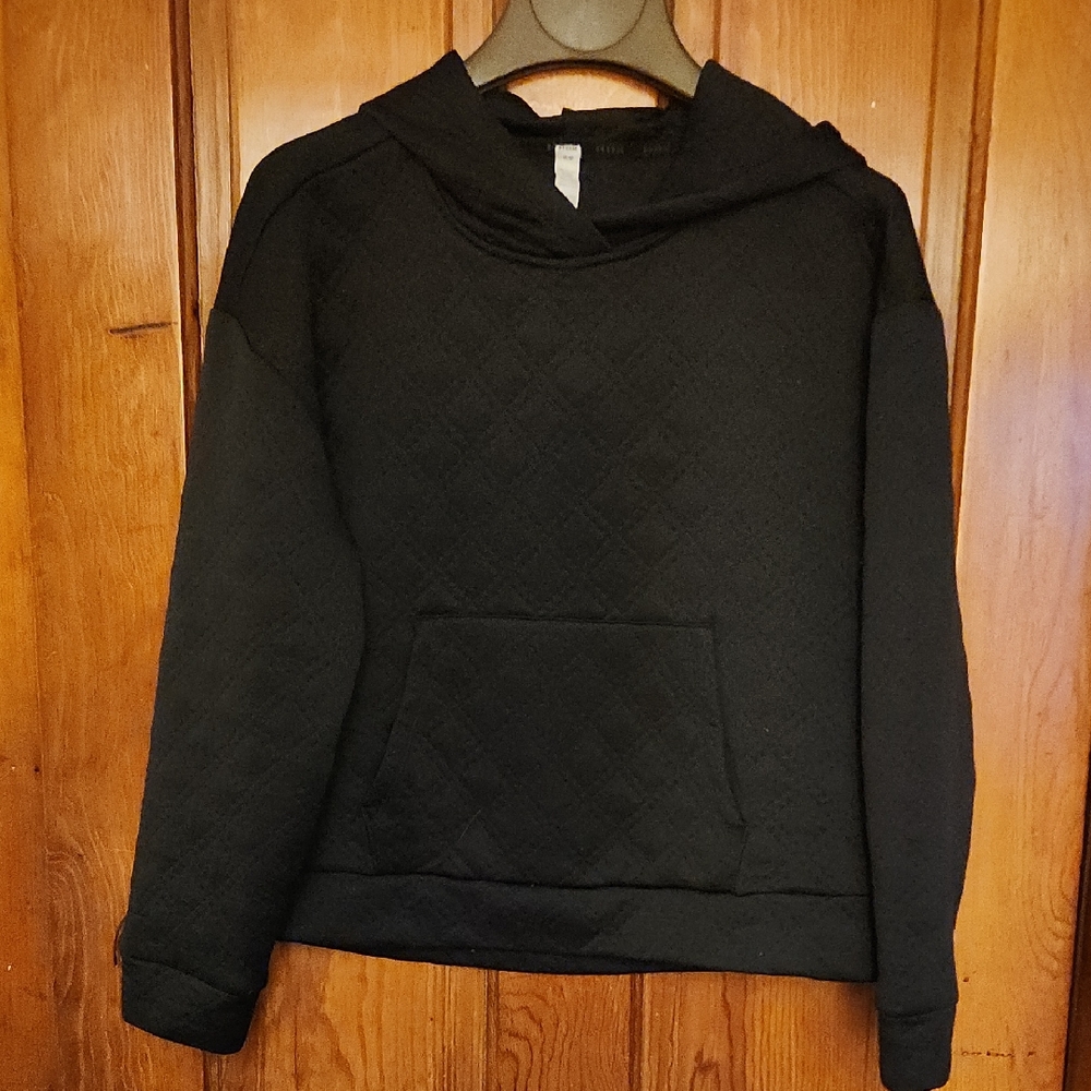 RBX Quilted Black Hoodie